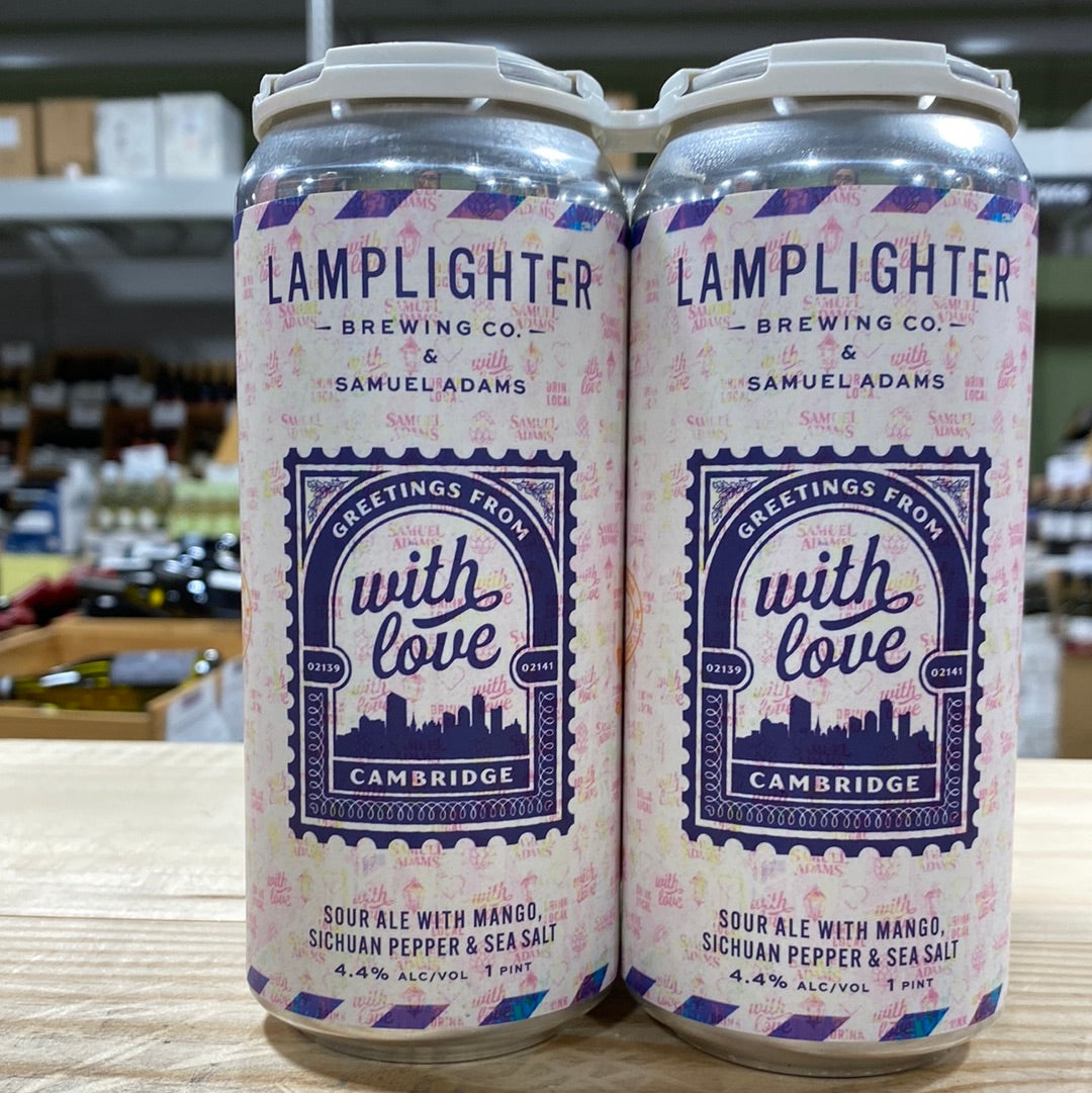 Lamplighter With Love Sour Ale Collab w/ Samuel Adams 16oz 4 Pk Cans