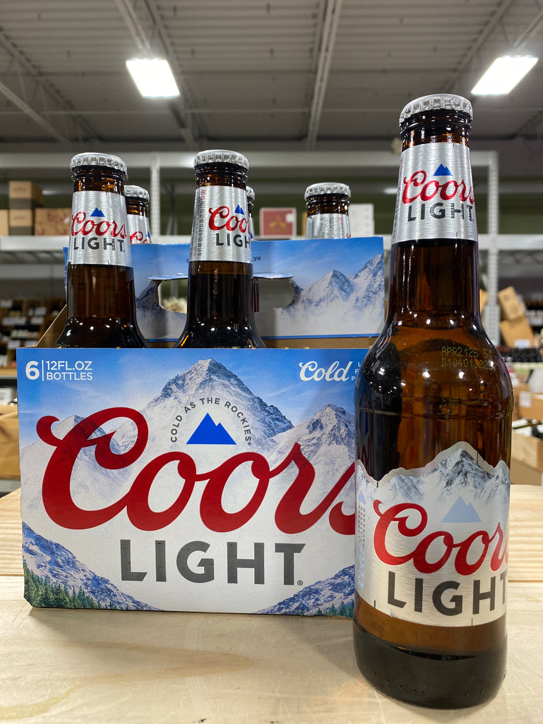 Coors Light 6pk Bottles