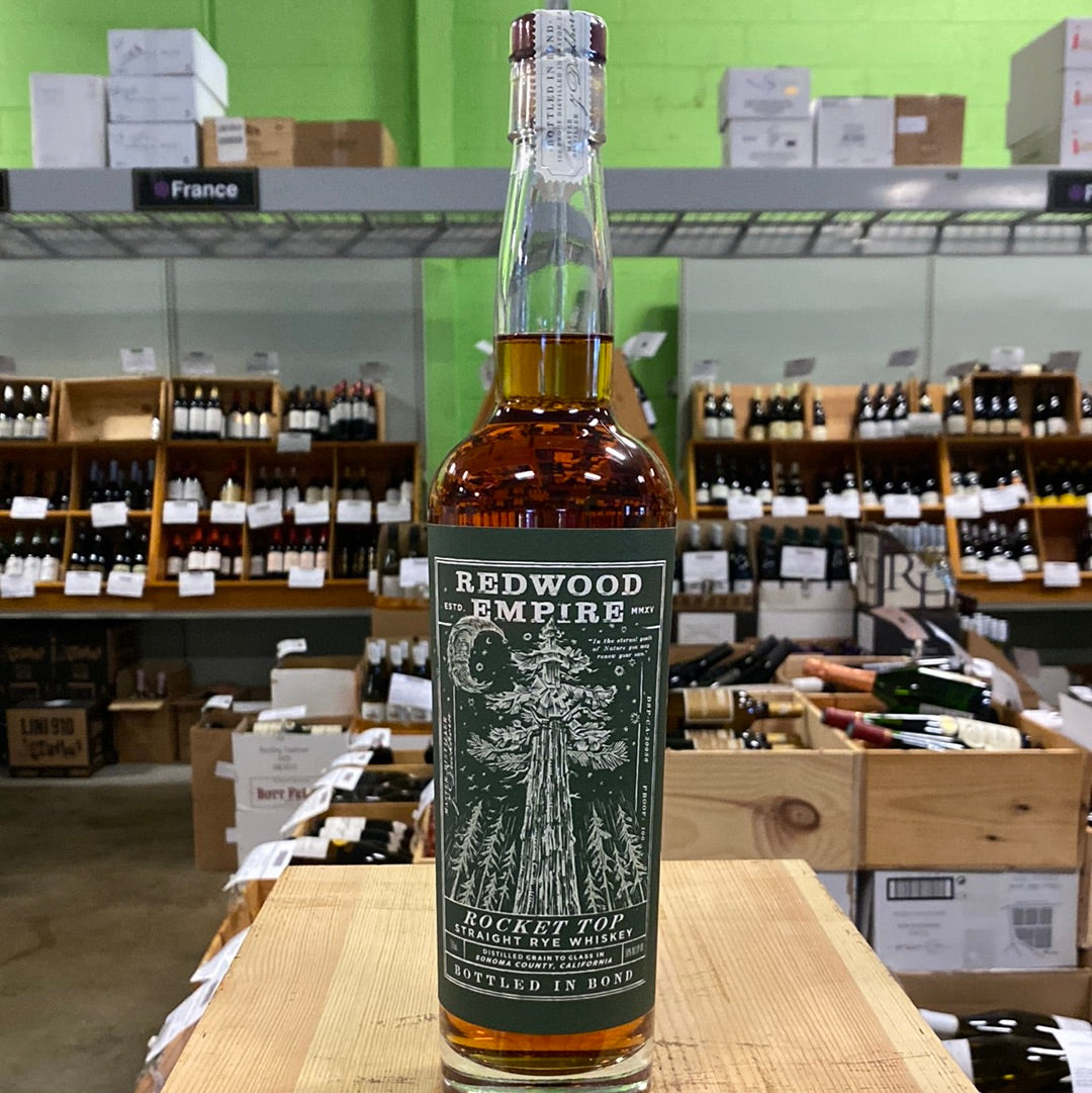 Red Top Rye Redwood Empire Rocket Top Bottled in Bond Rye - Bin Ends... Great Wine ...