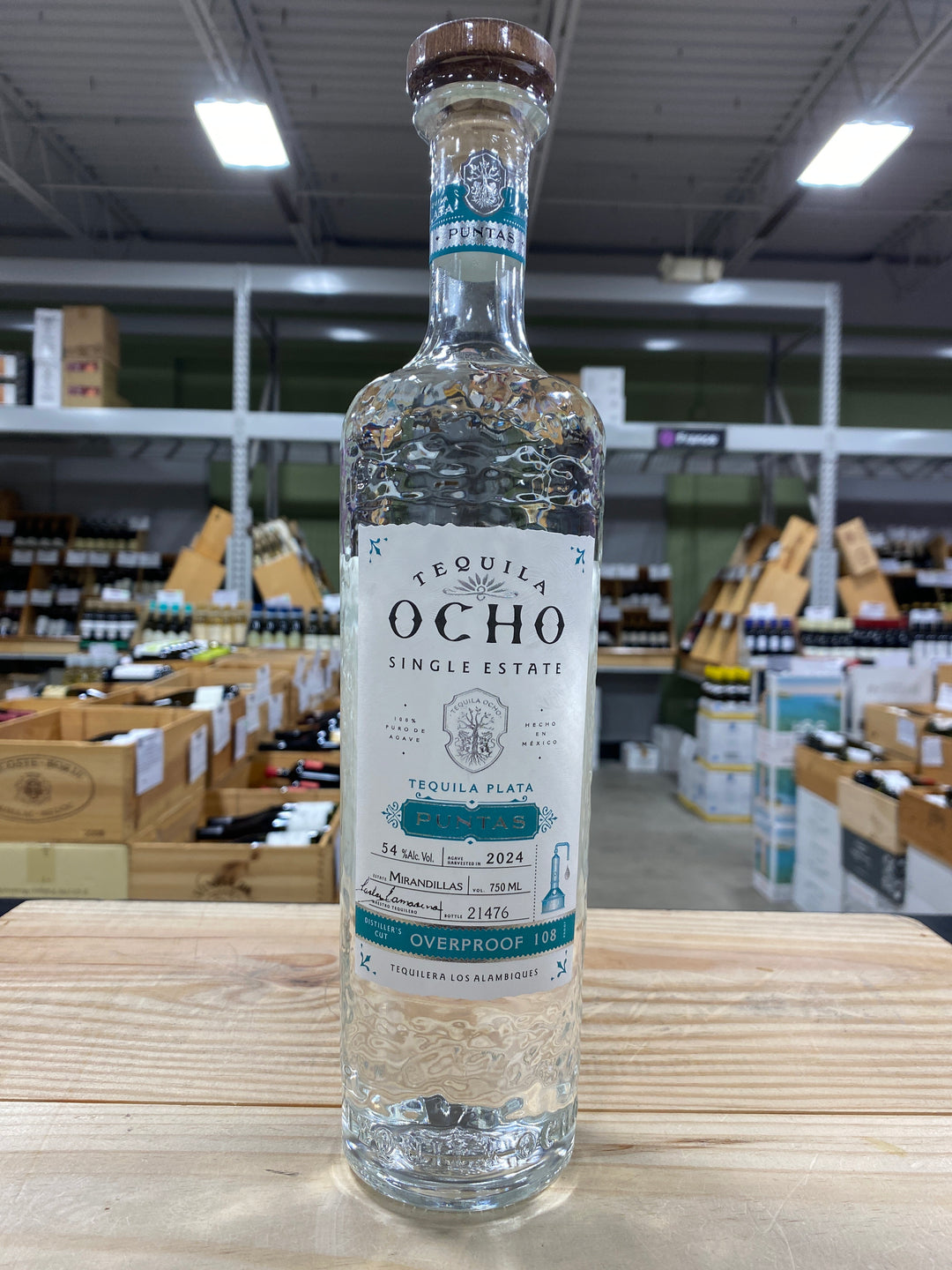 Tequila Ocho Overproof Puntas