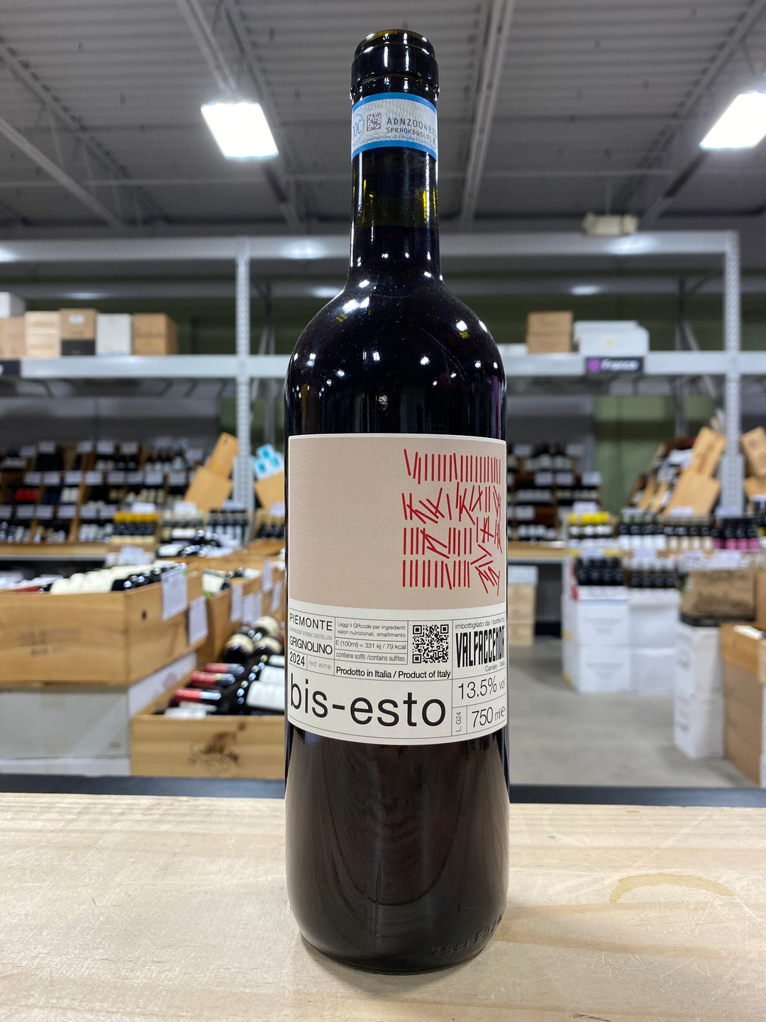 Valfaccenda Bis-Esto Rosso Grignolino Roero DOCG Piedmont, Italy