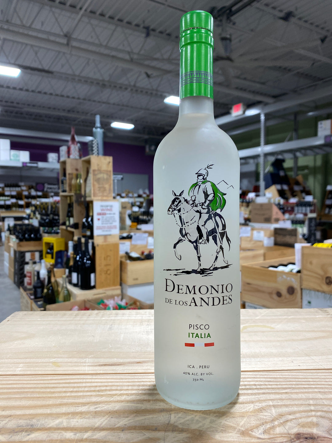 Demonio de los Andes Pisco Italia