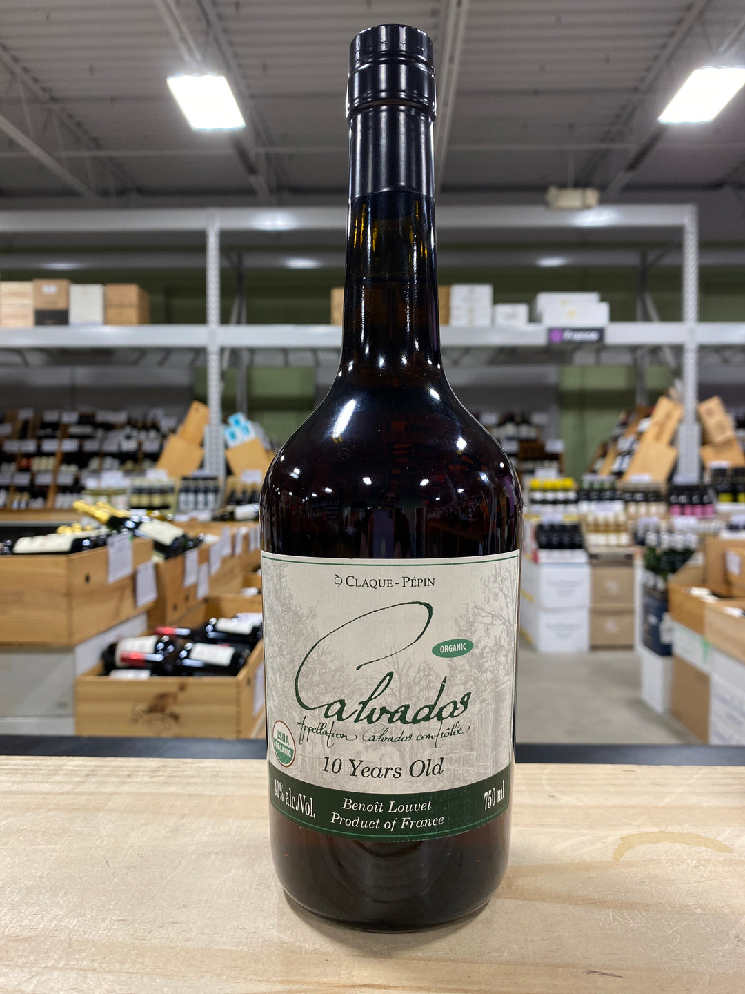 Claque-Pepin Organic Calvados 10 Years Old
