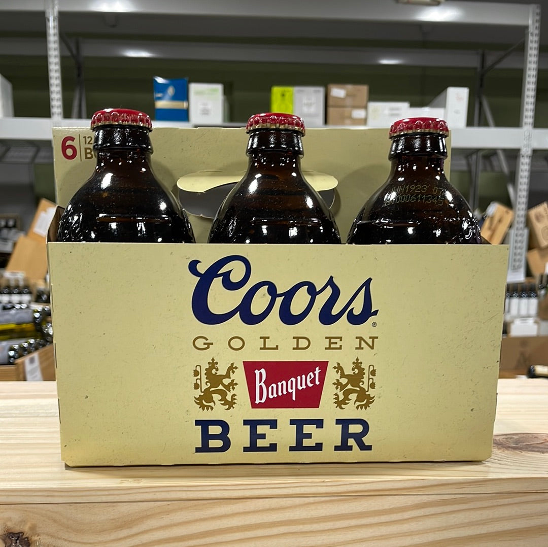 Coors Banquet Beer 6/12 oz Bottles