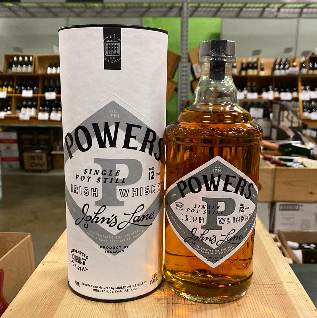 Powers Whiskey 12 Years Old John's Lane Release Single Pot Still Irish Whiskey