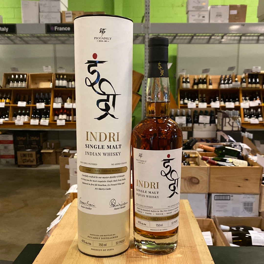 Indri Single Malt Indian Whiskey