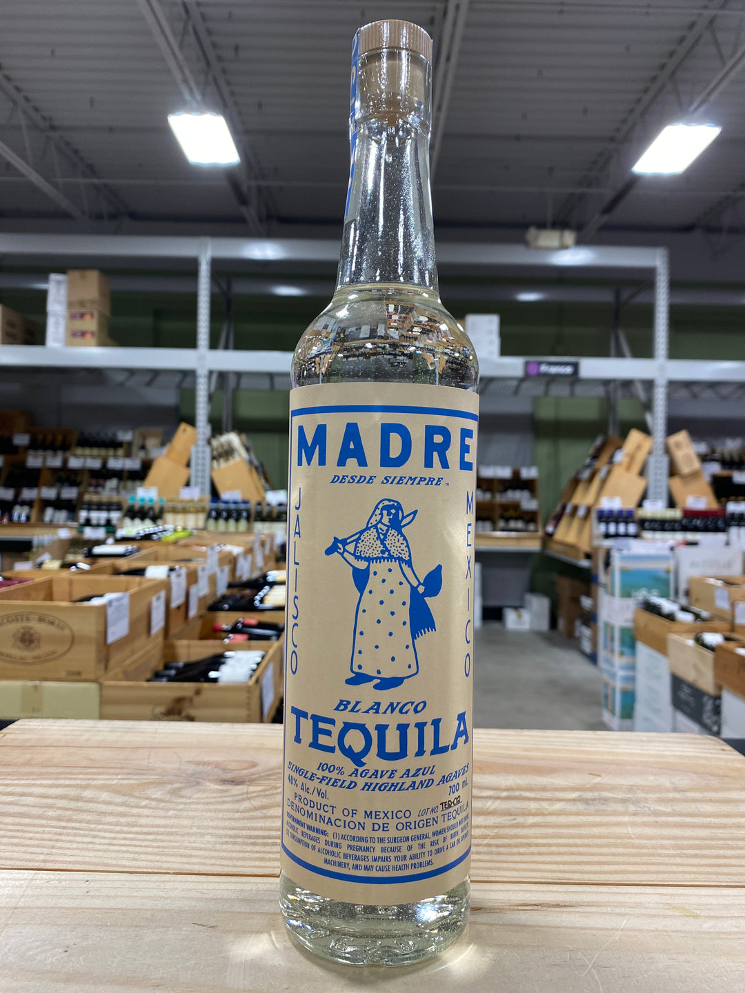 Madre Tequila Blanco Jalisco, Mexico