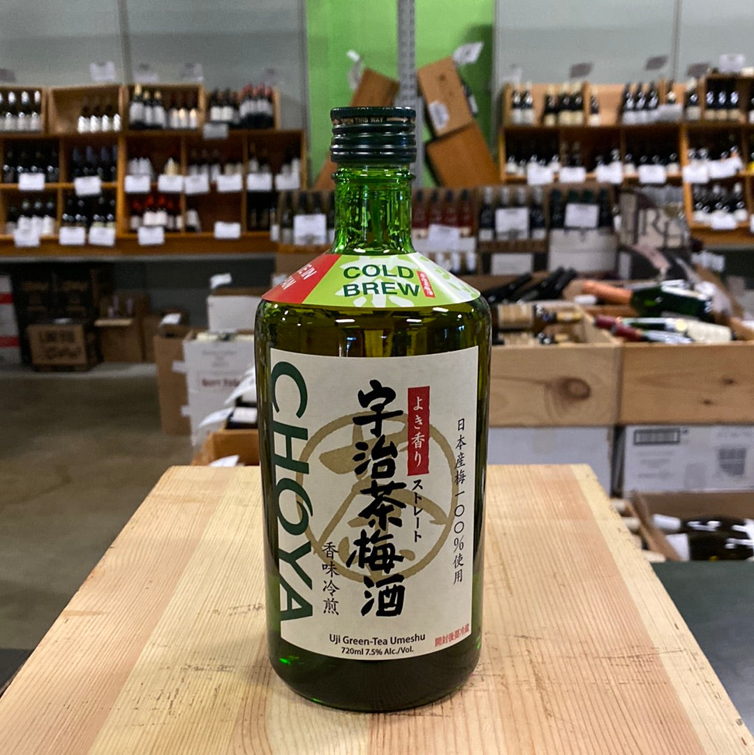 Choya Japanese Uji Green Tea Umeshu Liqueur