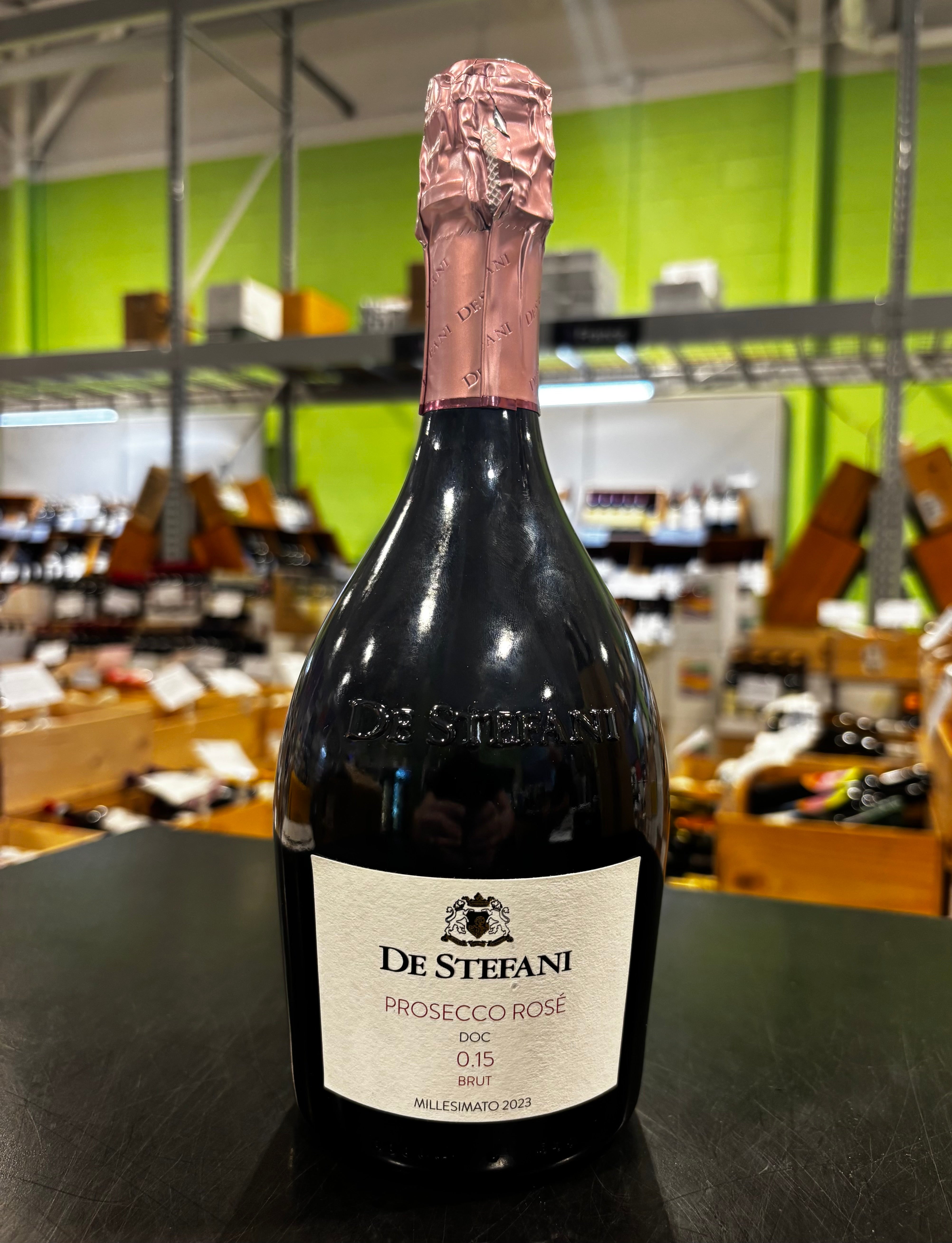 De Stefani Prosecco Rosé 0.15 Millesimato Brut Veneto, Italy – Bin