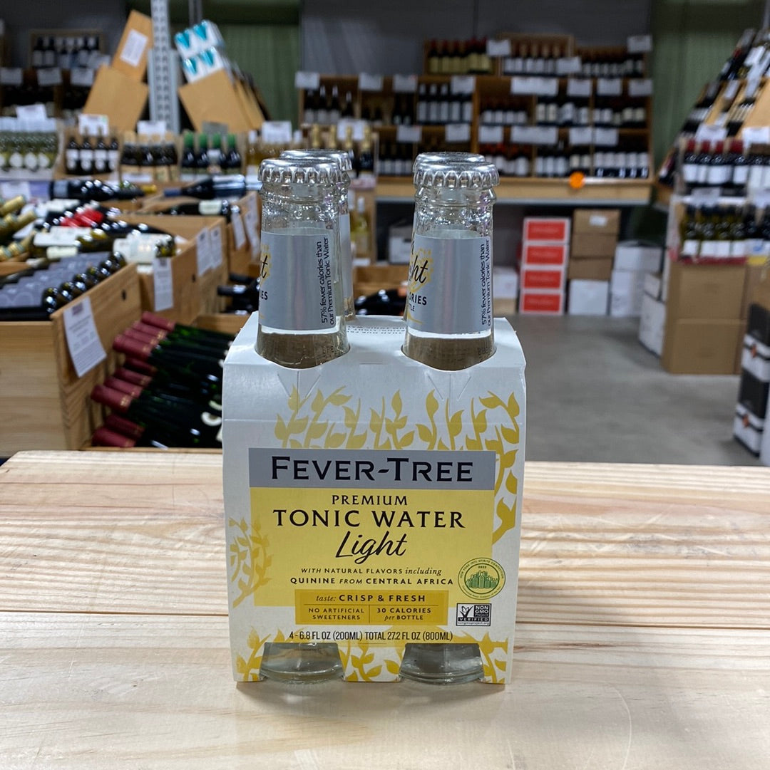 Fever Tree Light Tonic Water 4pk