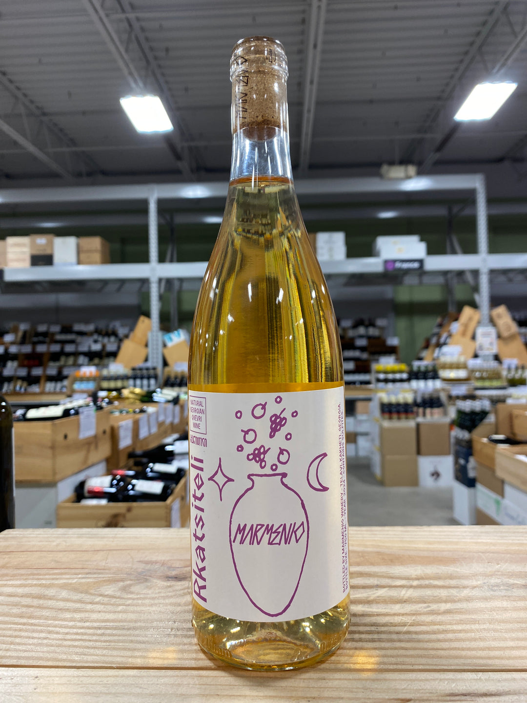 Marmenio Kakheti Rkatsiteli Orange Dry Wine Kakheti, Georgia