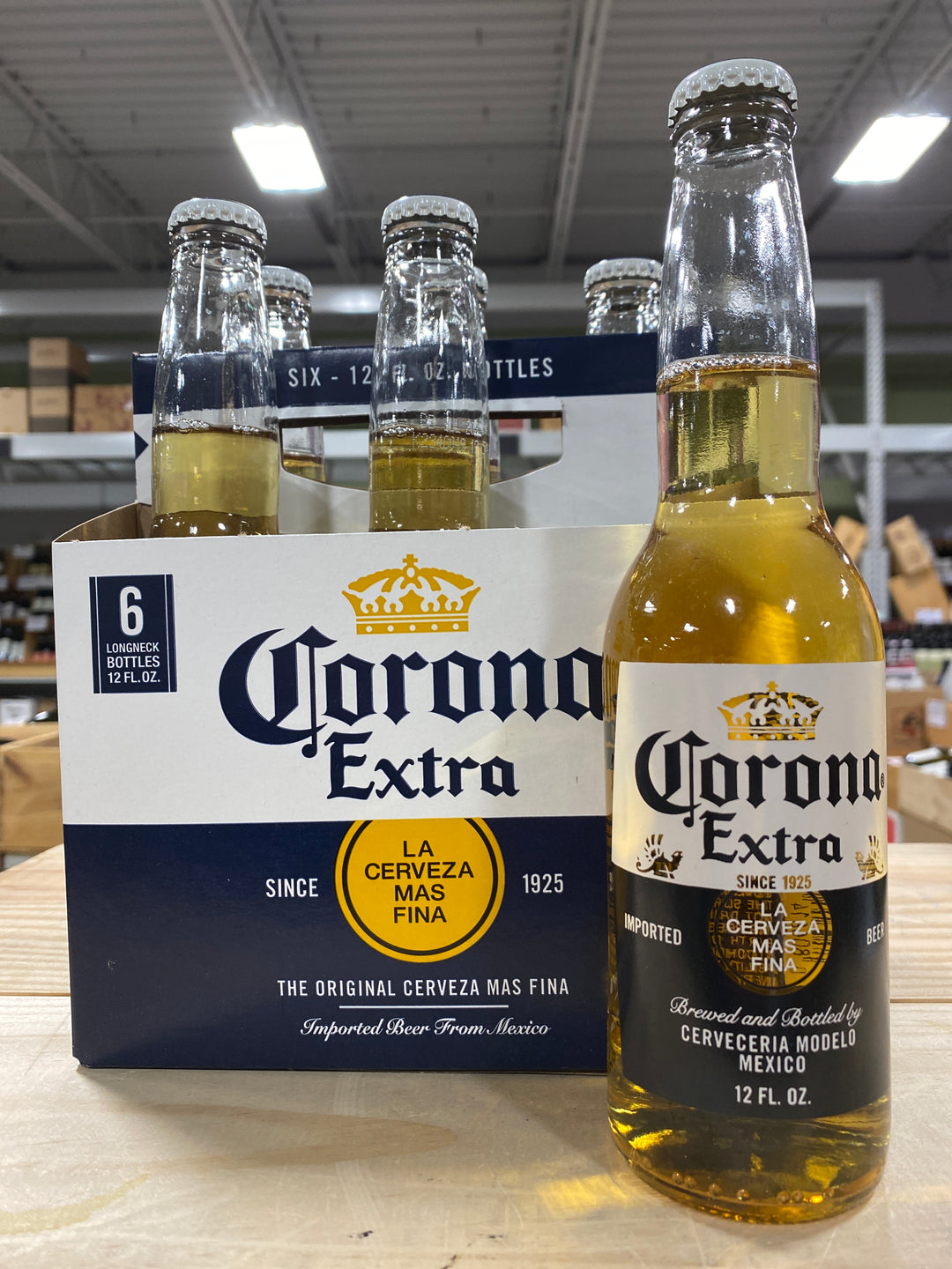 Corona Extra 6 Pack Bottles