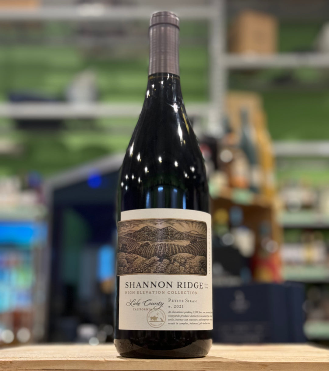 Shannon Ridge High Elevation Petite Sirah Lake County, CA