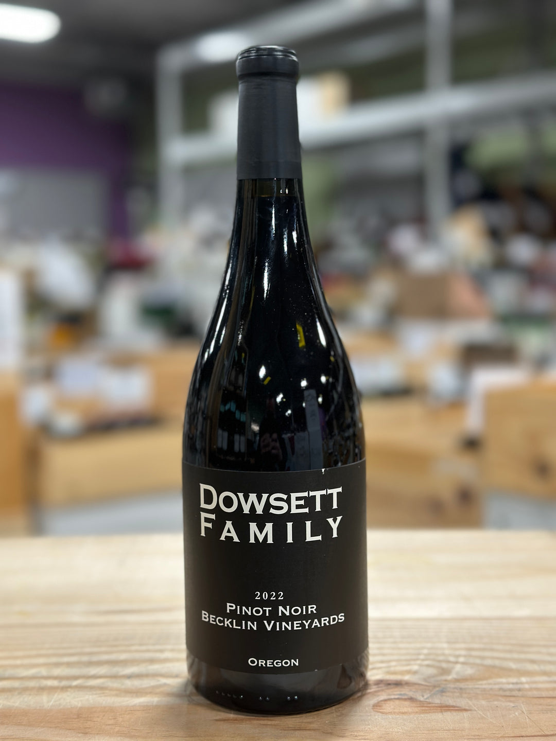 Dowsett Family Winery Pinot Noir Becklin Vineyard - Willamette Valley, Oregon