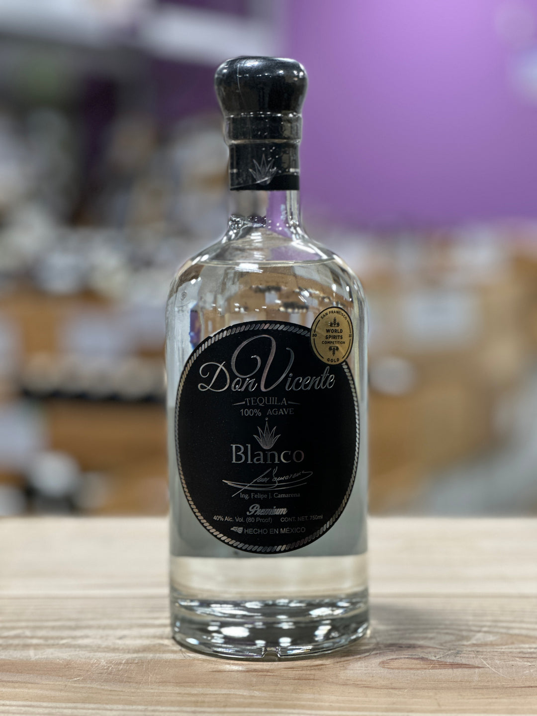 Don Vicente Premium Blanco Tequila Jalisco, Mexico