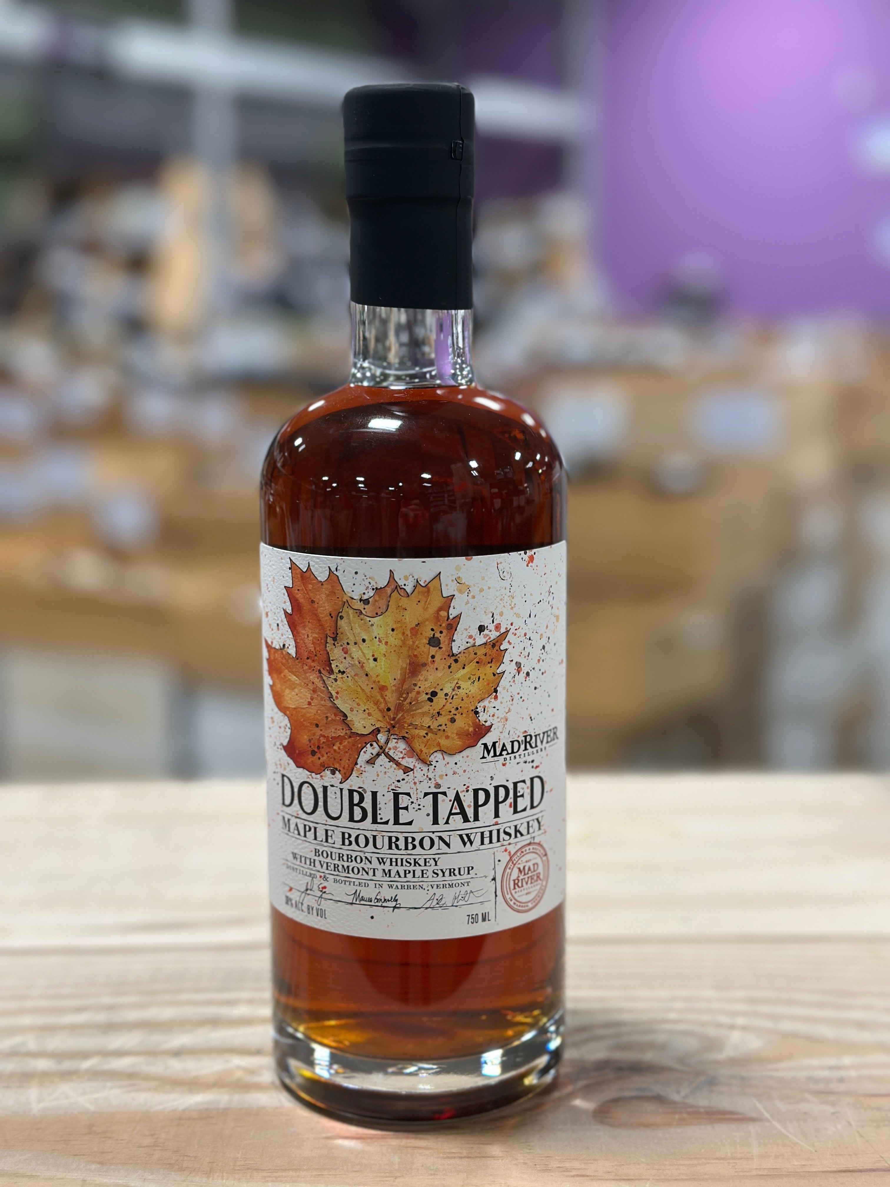 Mad River Double Tapped Maple Bourbon Whiskey – Bin Ends Great