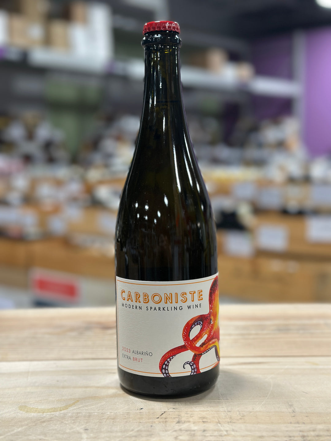 Carboniste Octopus Sparkling Albarino Gomes Vineyard CA, USA