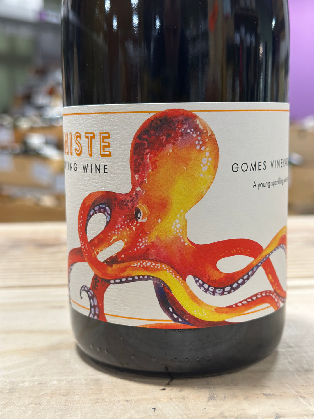 Carboniste Octopus Sparkling Albarino Gomes Vineyard CA, USA