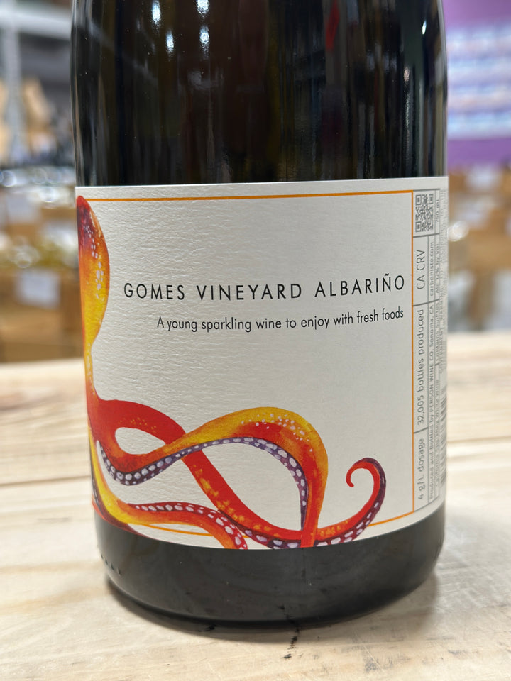 Carboniste Octopus Sparkling Albarino Gomes Vineyard CA, USA