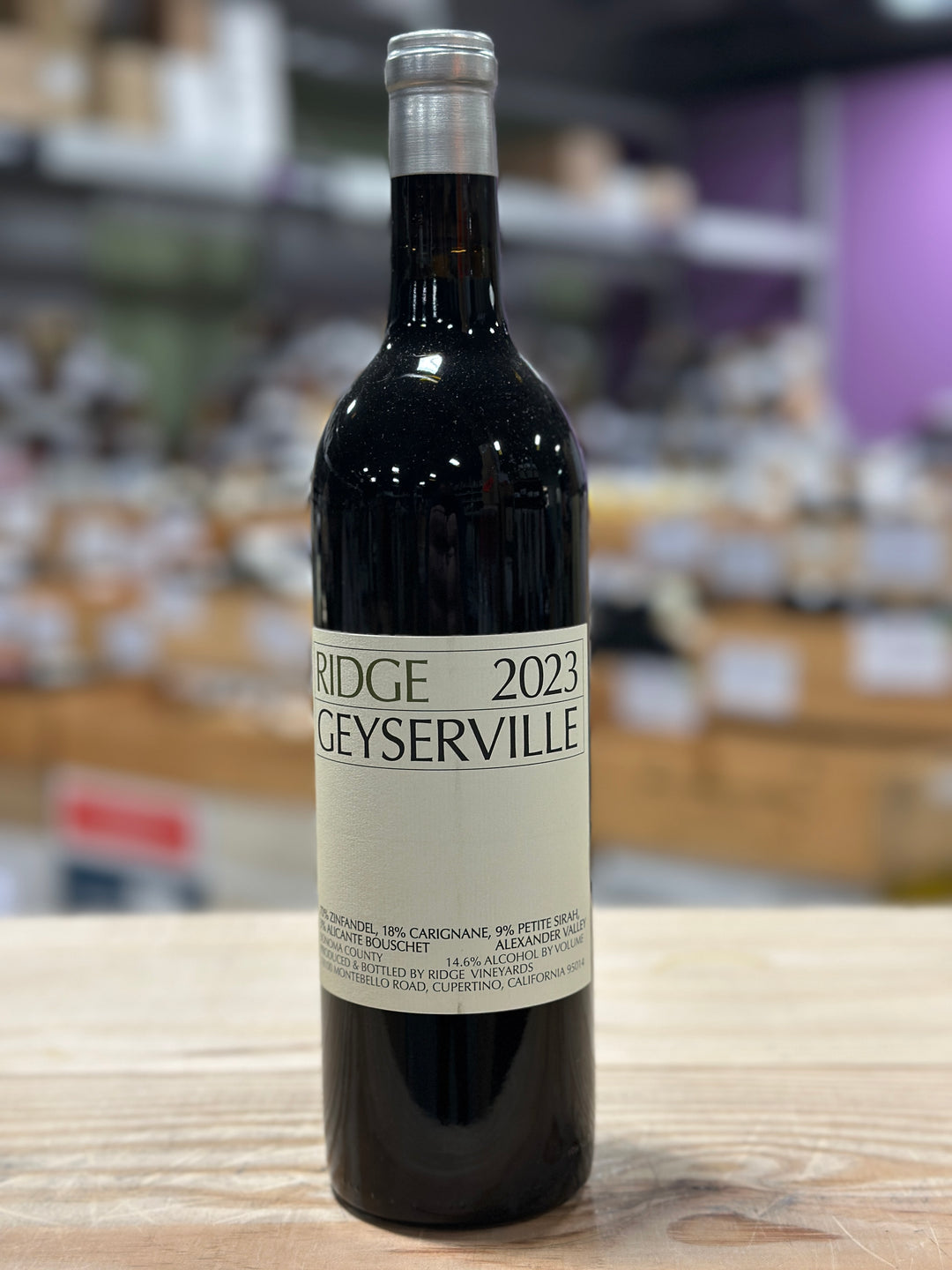 Ridge Vineyards Zinfandel Paso Robles CA