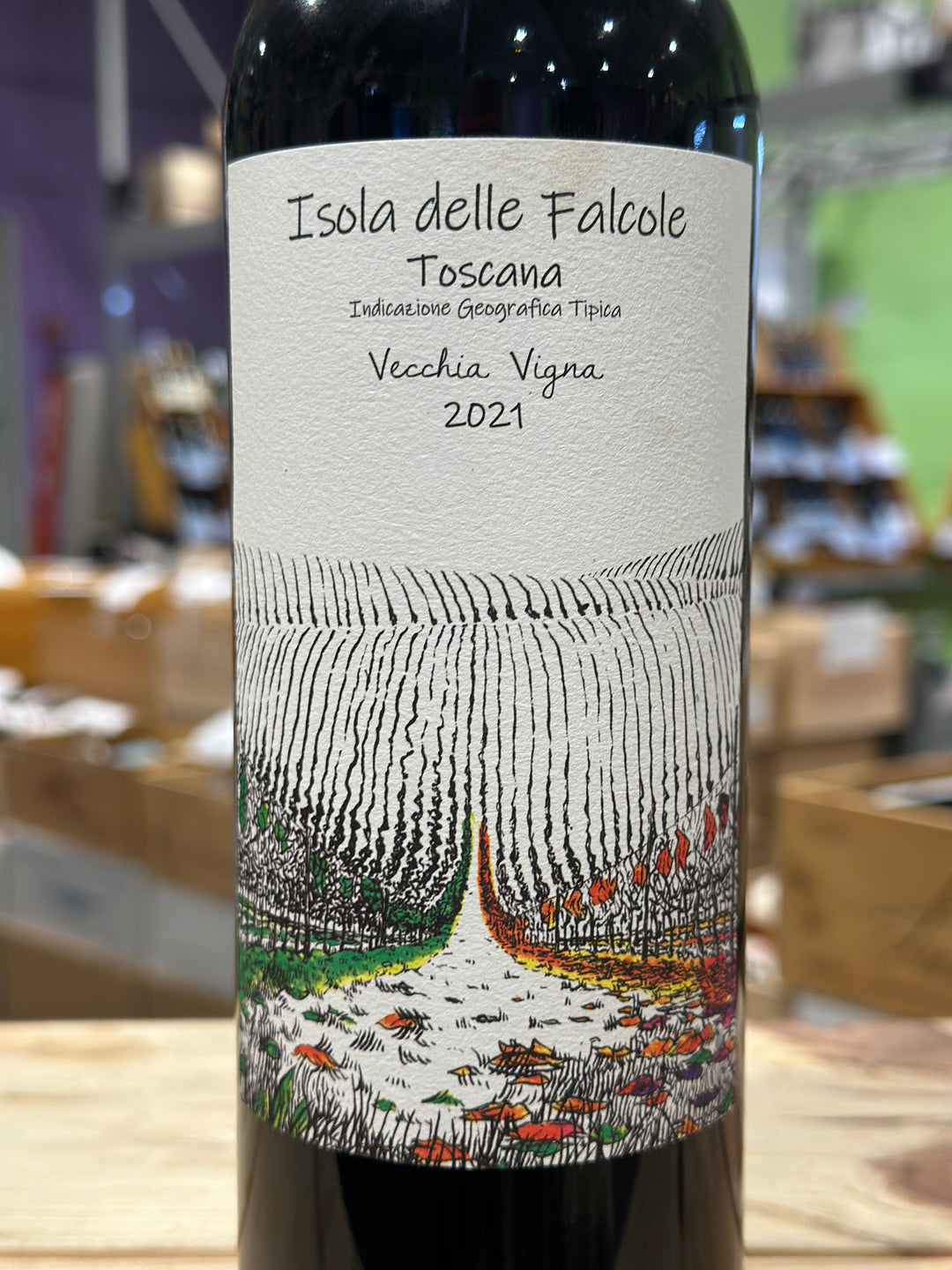 Isola delle Falcole Veccia Vigna Toscana IGT Tuscany, Italy