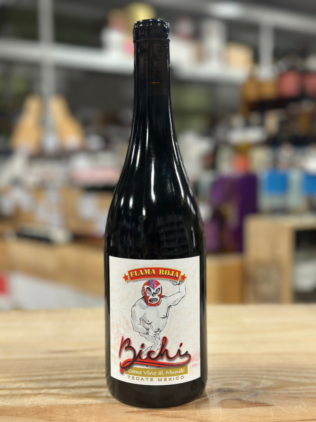Bichi Tecate Flama Roja Tinto Baja California, Mexico