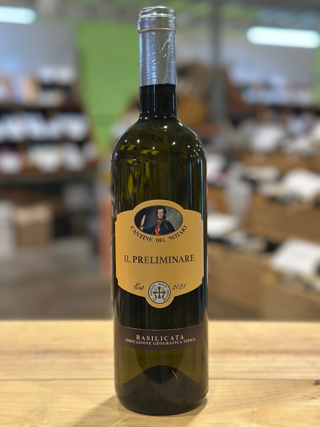 Cantine del Notaio Il Preliminare Bianco Secco IGT Basilicata Italy