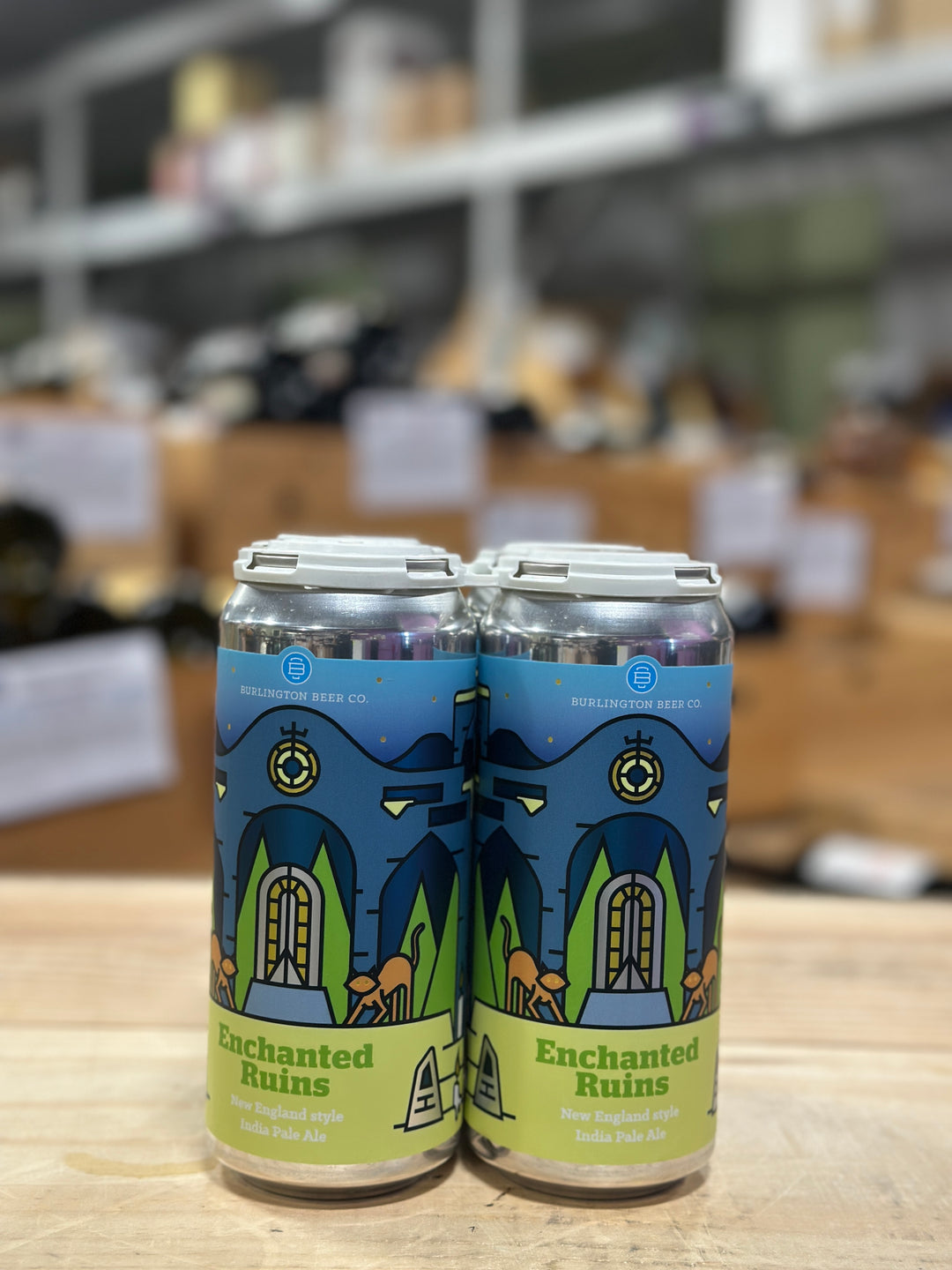 Burlington Beer Co Enchanted Ruins NEIPA 16oz 4 Pk Cans
