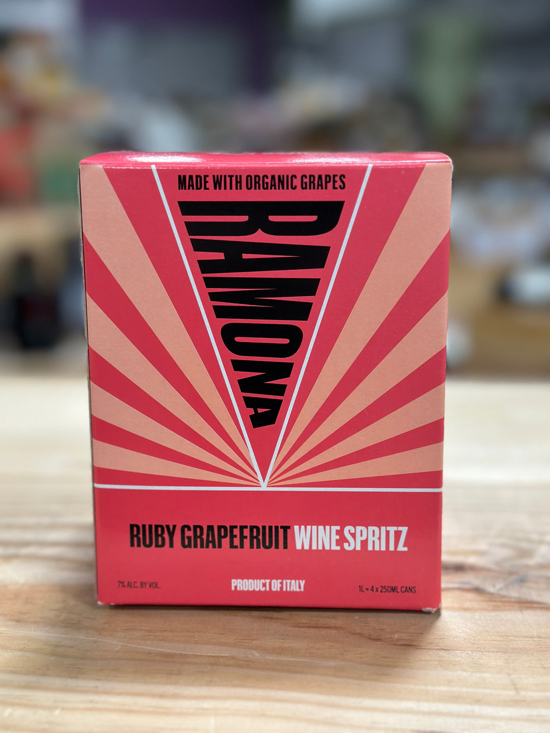 Ramona Ruby Grapefruit Wine Spritz 250ml/4 Pk Cans