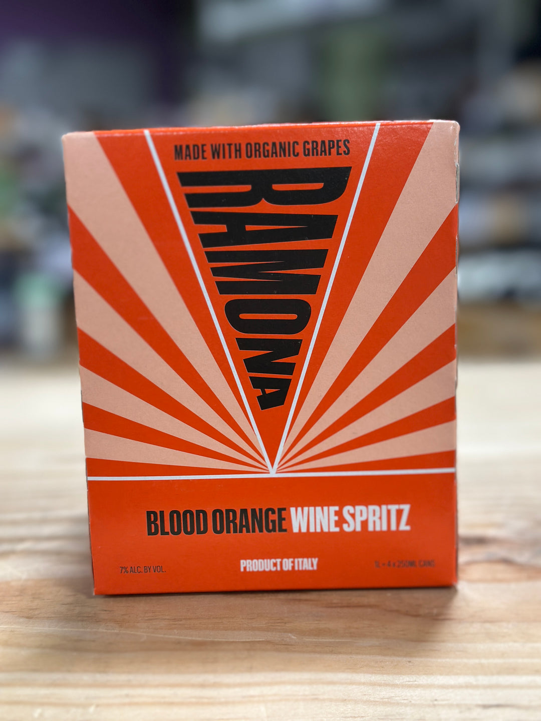Ramona Blood Orange Wine Spritz 250ml/ 4 Pk Cans