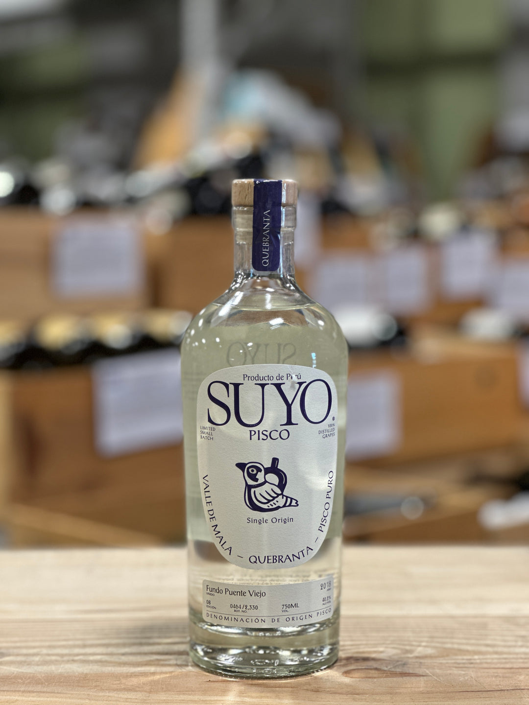 Suyo Pisco Peru Italia Single Origin