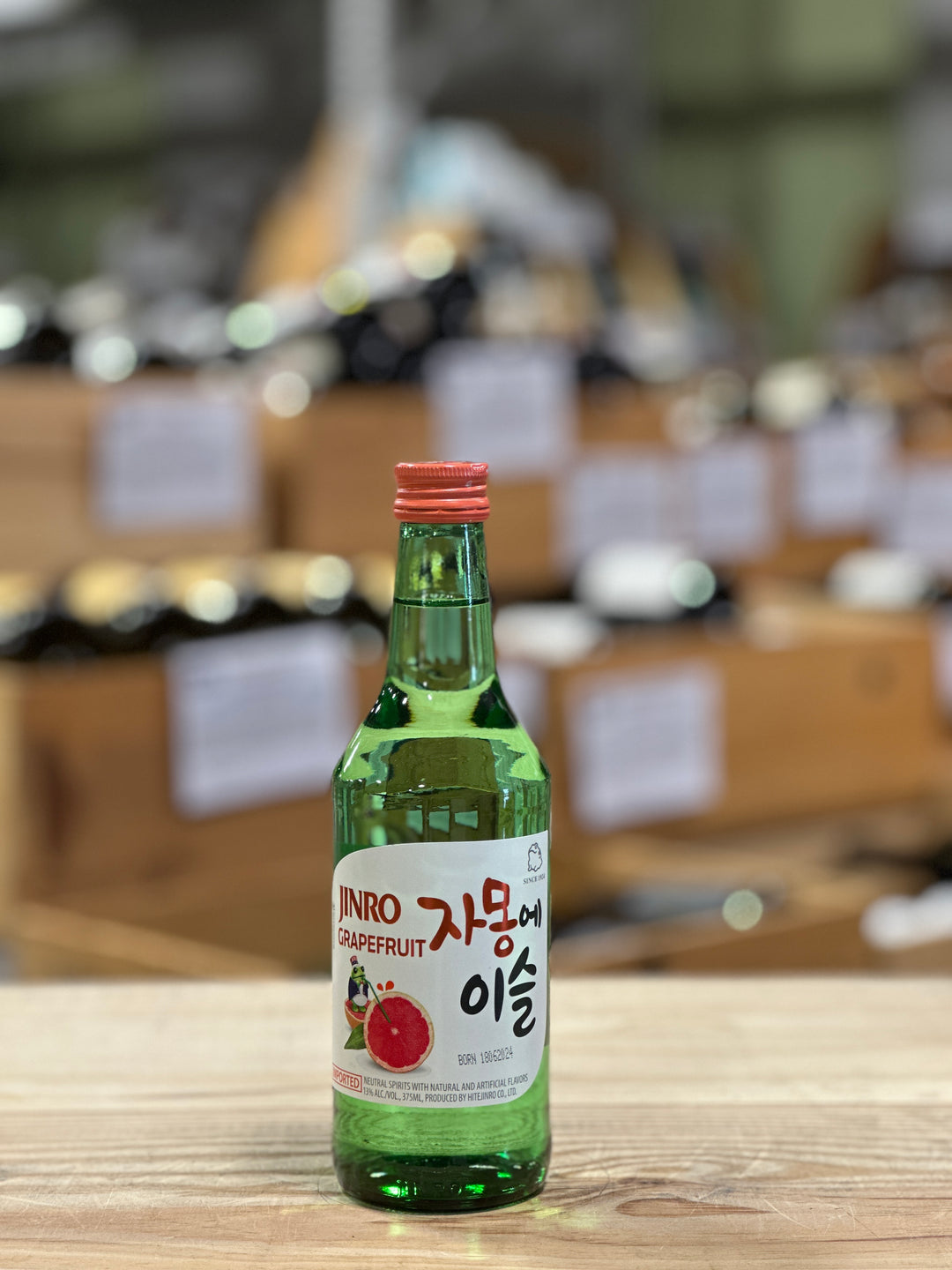 Jinro Grapefruit Soju South Korea 375ml