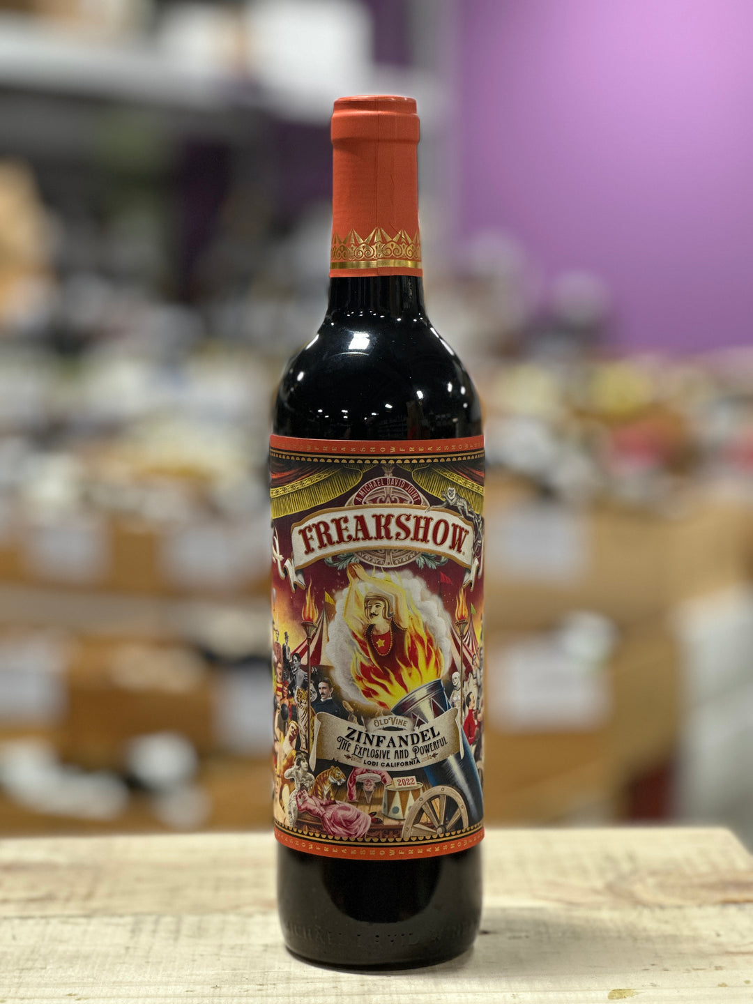 Michael David Winery Zinfandel Freakshow Lodi CA USA