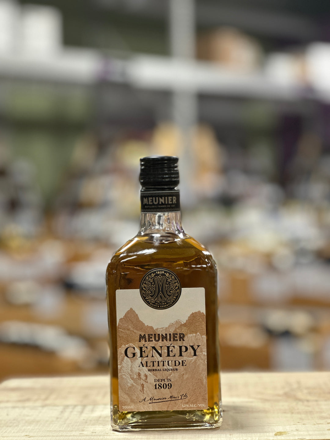 Distillerie Meunier Genepy Altitude Herbal Liqueur France