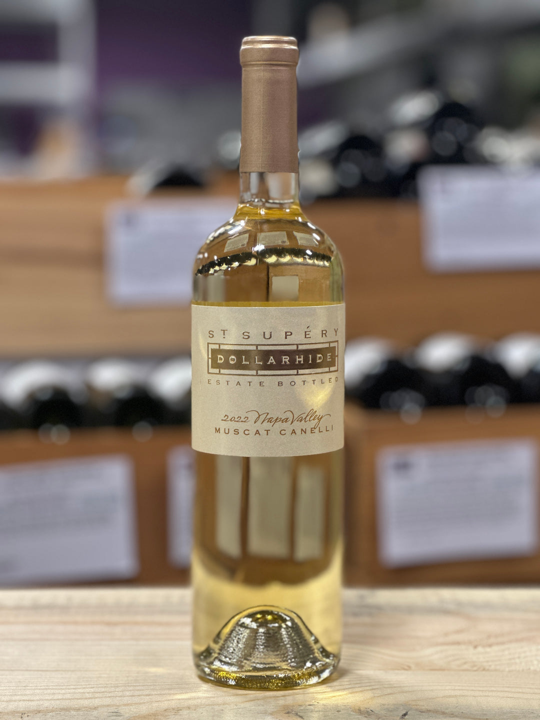St Supery Muscat Canelli Dollarhide Ranch Estate Napa Valley CA USA