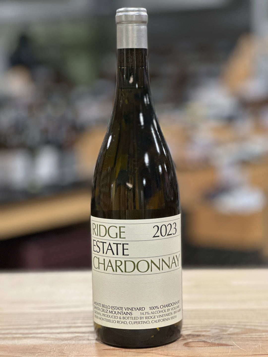 Ridge Vineyards "Estate" Chardonnay Monte Bello Vineyard, Santa Cruz Mountains, Central Coast, CA