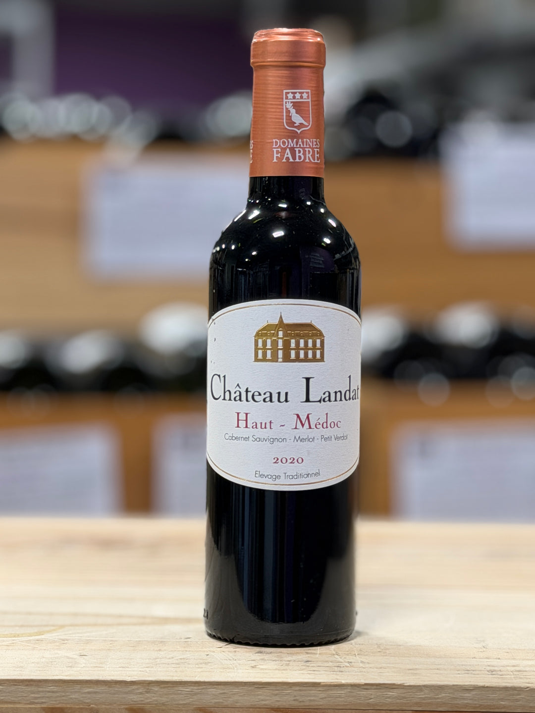 Chateau Landat Haut-Medoc Cru Bourgeois Bordeaux, France (Half Bottle)