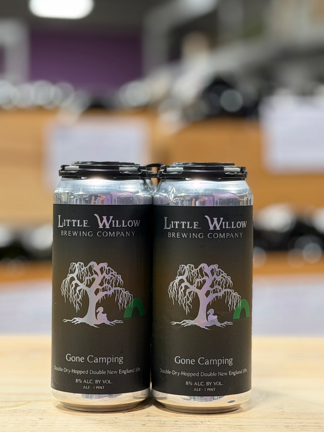 Little Willow Gone Camping Double Dry Hopped NEIPA  16oz 4 Pk Cans
