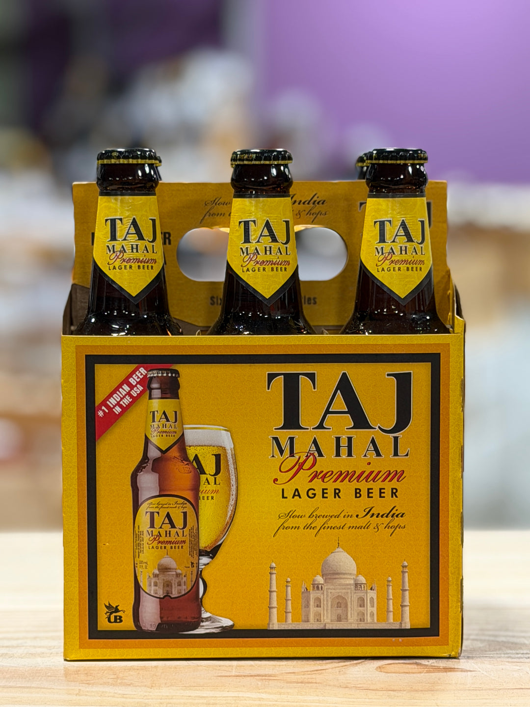 Taj Majal Premium India Lager 6 Pk 12oz Bottles