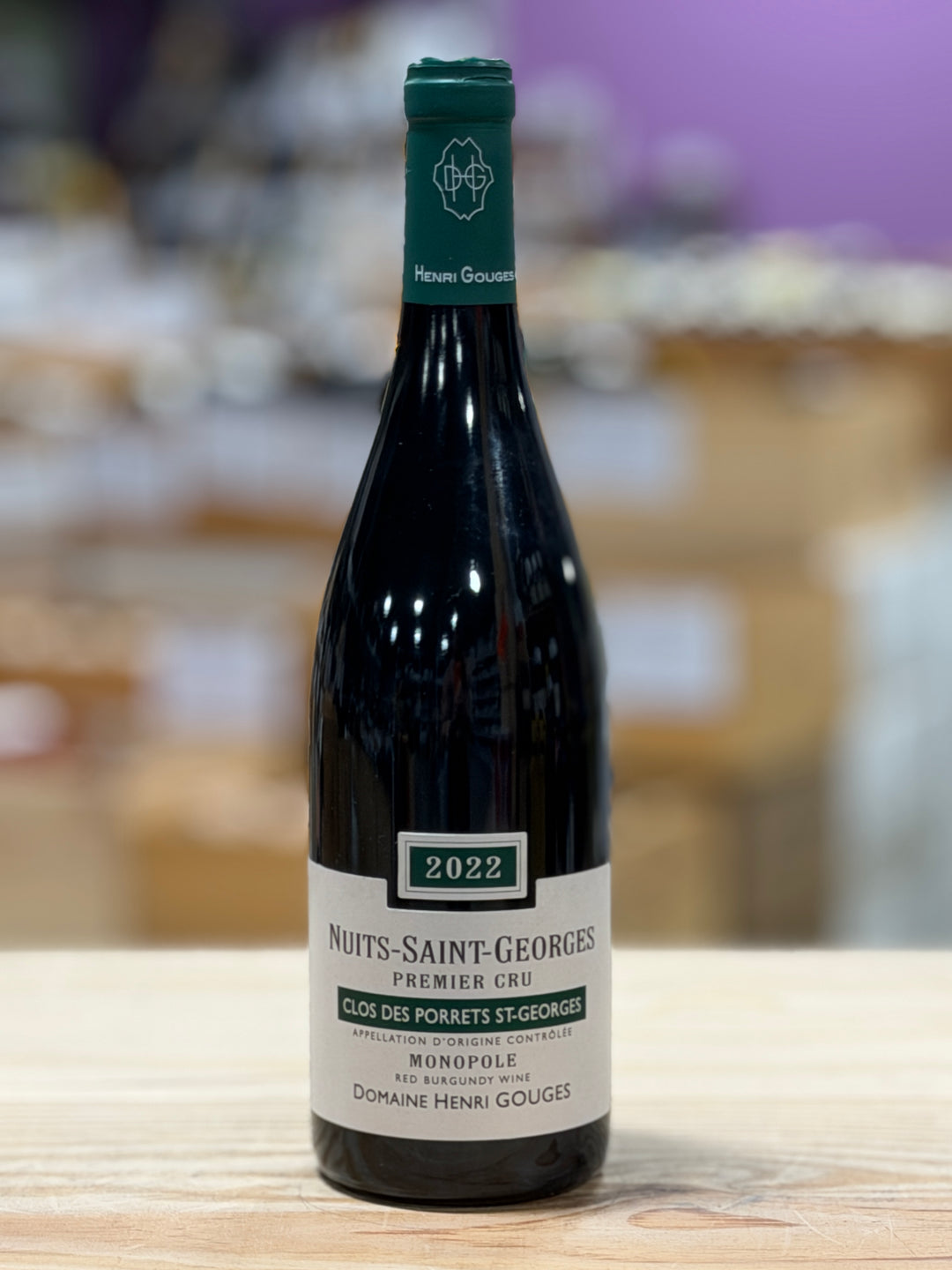Domaine Henri Gouges Nuits-St-Georges Clos Porrets Premier Cru