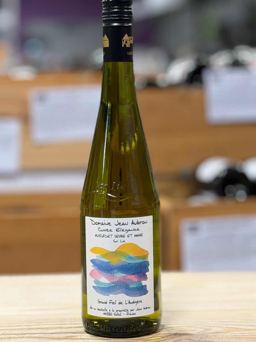 Domaine Jean Aubron "Cuvee Elegance" Muscadet Sevre er Maine Loire Valley, France
