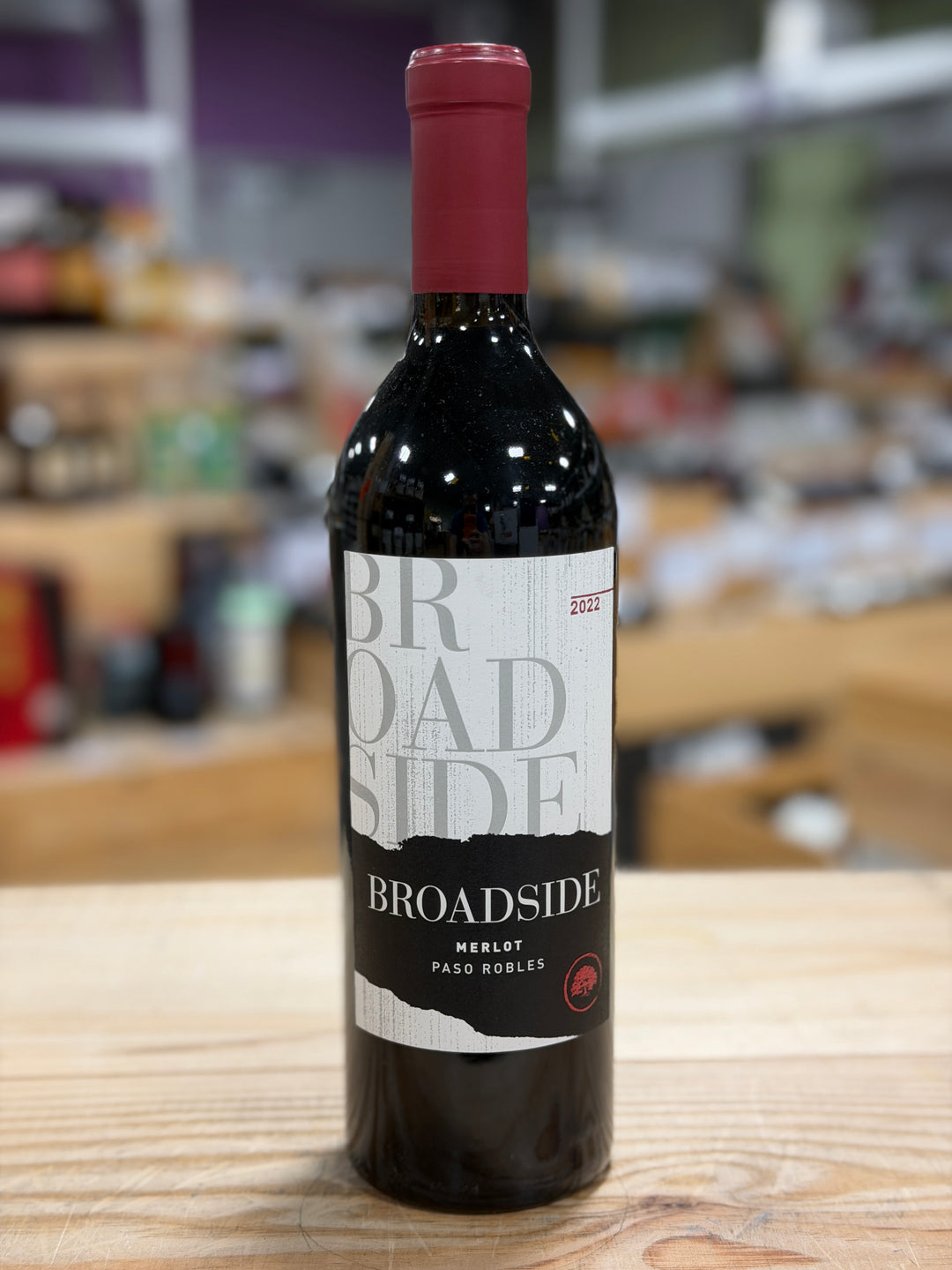 Broadside Merlot Margarita Vineyard Paso Robles, Central Coast, CA