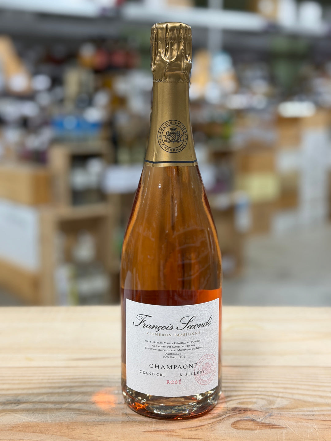 François Secondé Champagne Brut Rose Champagne, France