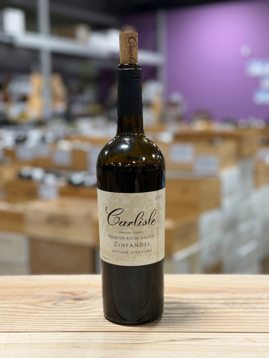 Carlisle Saitone Ranch Zinfandel Russian River Valley, Sonoma, CA USA