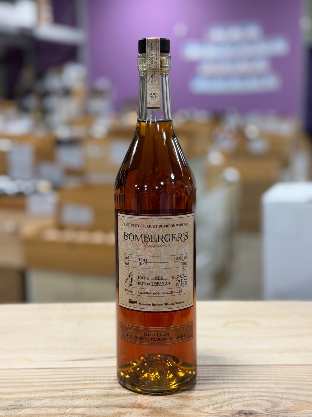 Bomberger's Declaration Straight Bourbon Whiskey