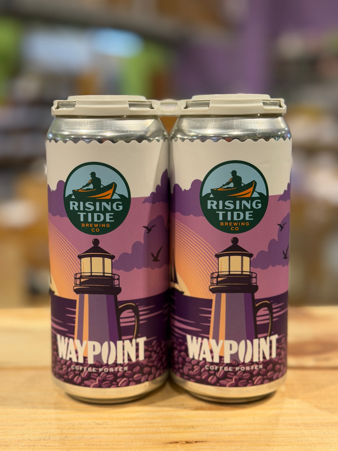 Rising Tide Waypoint Coffee Porter 16oz 4 Pack Cans