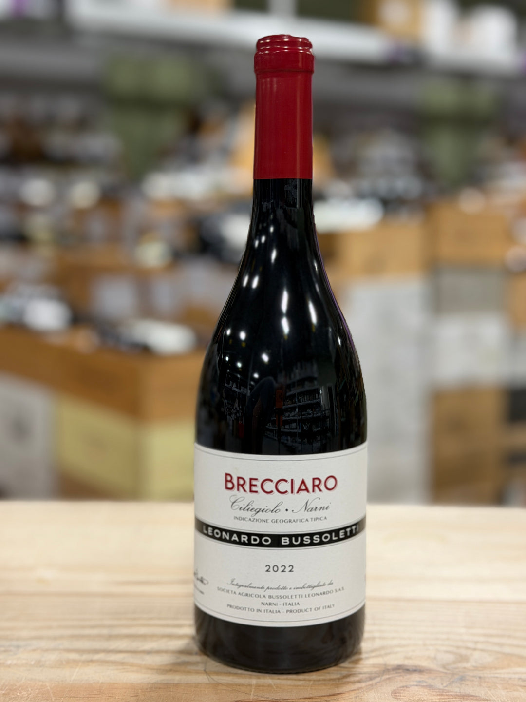 Leonardo Bussoletti Brecciaro Ciliegiolo di Narni Umbria Italy