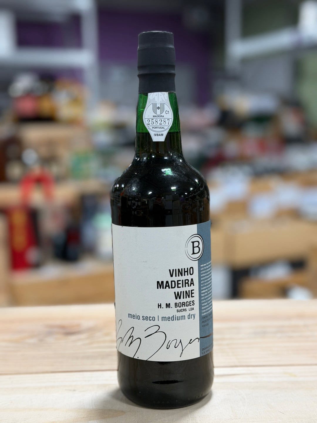 H.M Borges 3 Year Old Medium Dry Madeira, Portugal