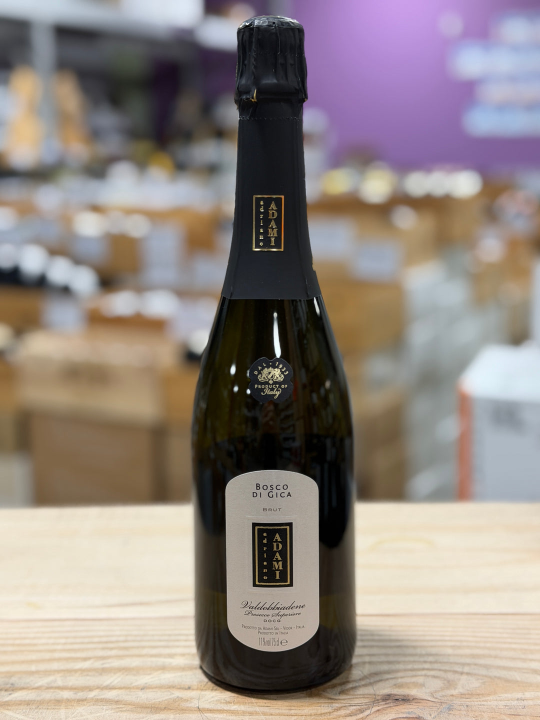 Adriano Adami Bosco di Gica Brut Valdobbiadene Prosecco Superiore DOCG, Italy