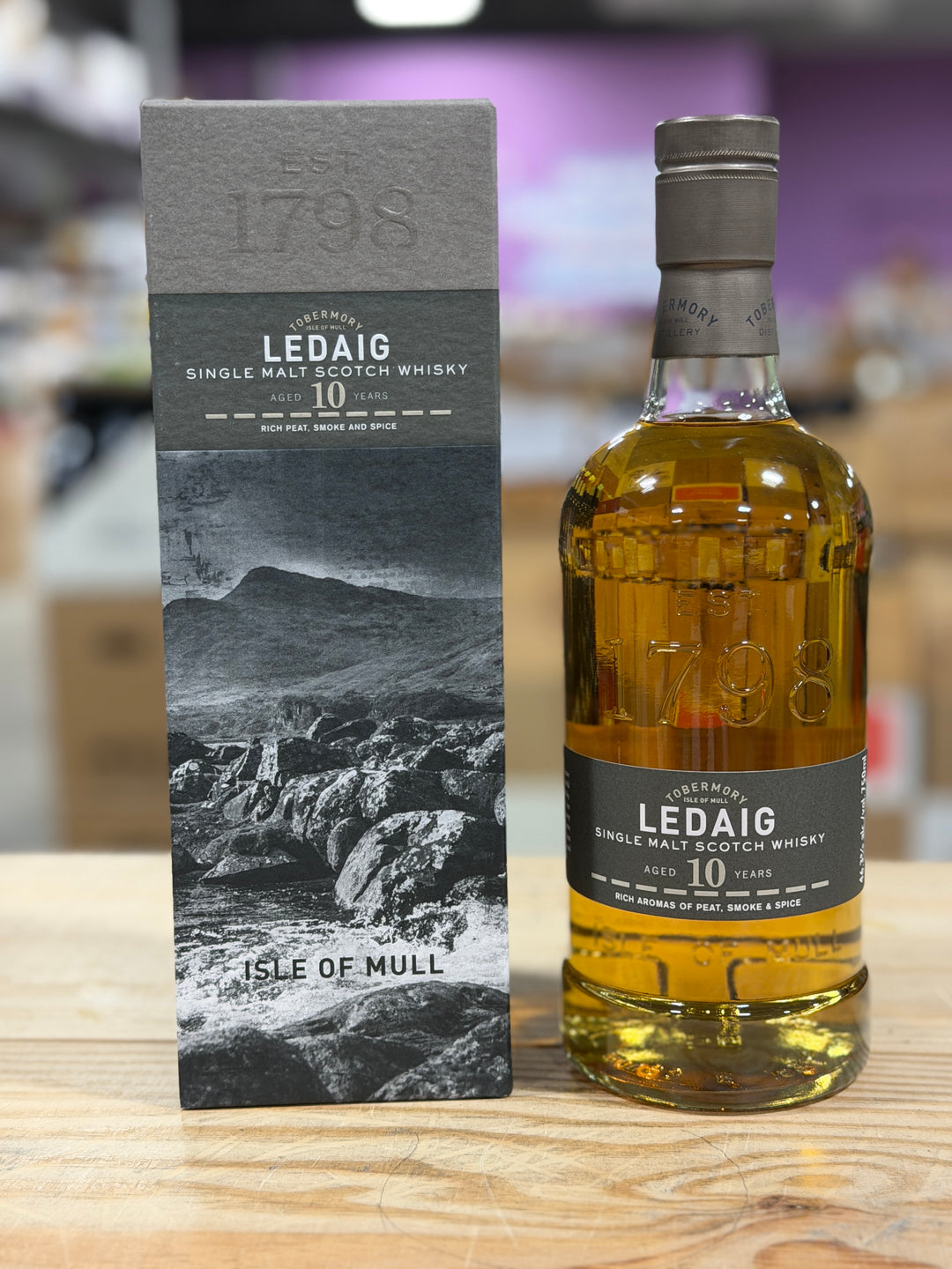 Ledaig 10 year Scotch